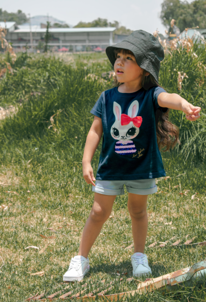 CHOYS 8257 Playera de niña (9B2)