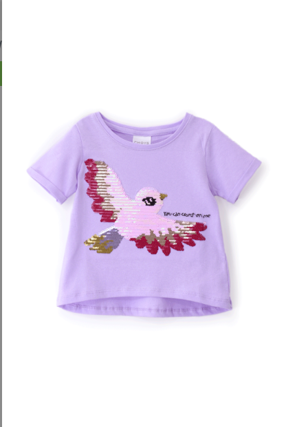 CHOYS 7775 playera para niña (6B3)