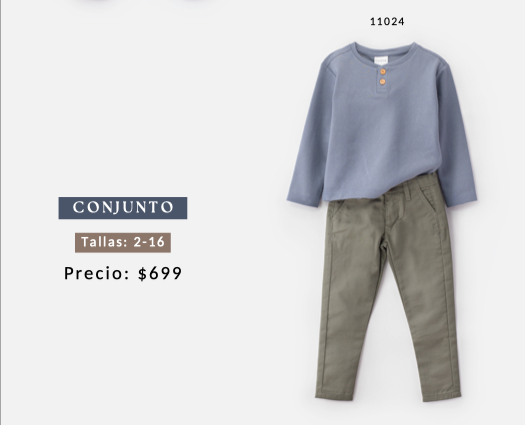CHOYS 11024 CONJUNTO